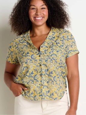 TOAD&CO ORGANIC COTTON BUTTON SHIRT